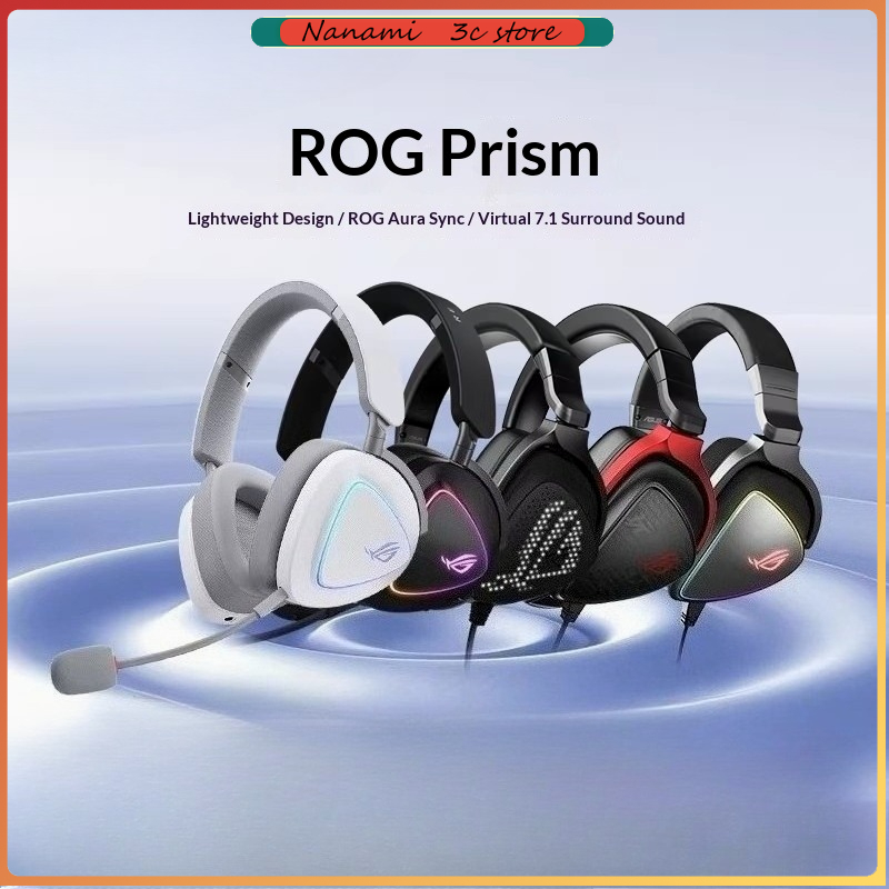 Gaming Headset Rgb - Fones de Ouvido para Jogos ROG