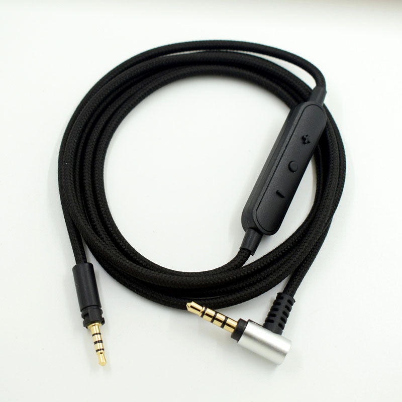 Wired Earphone Mic - Fio de áudio de fone de