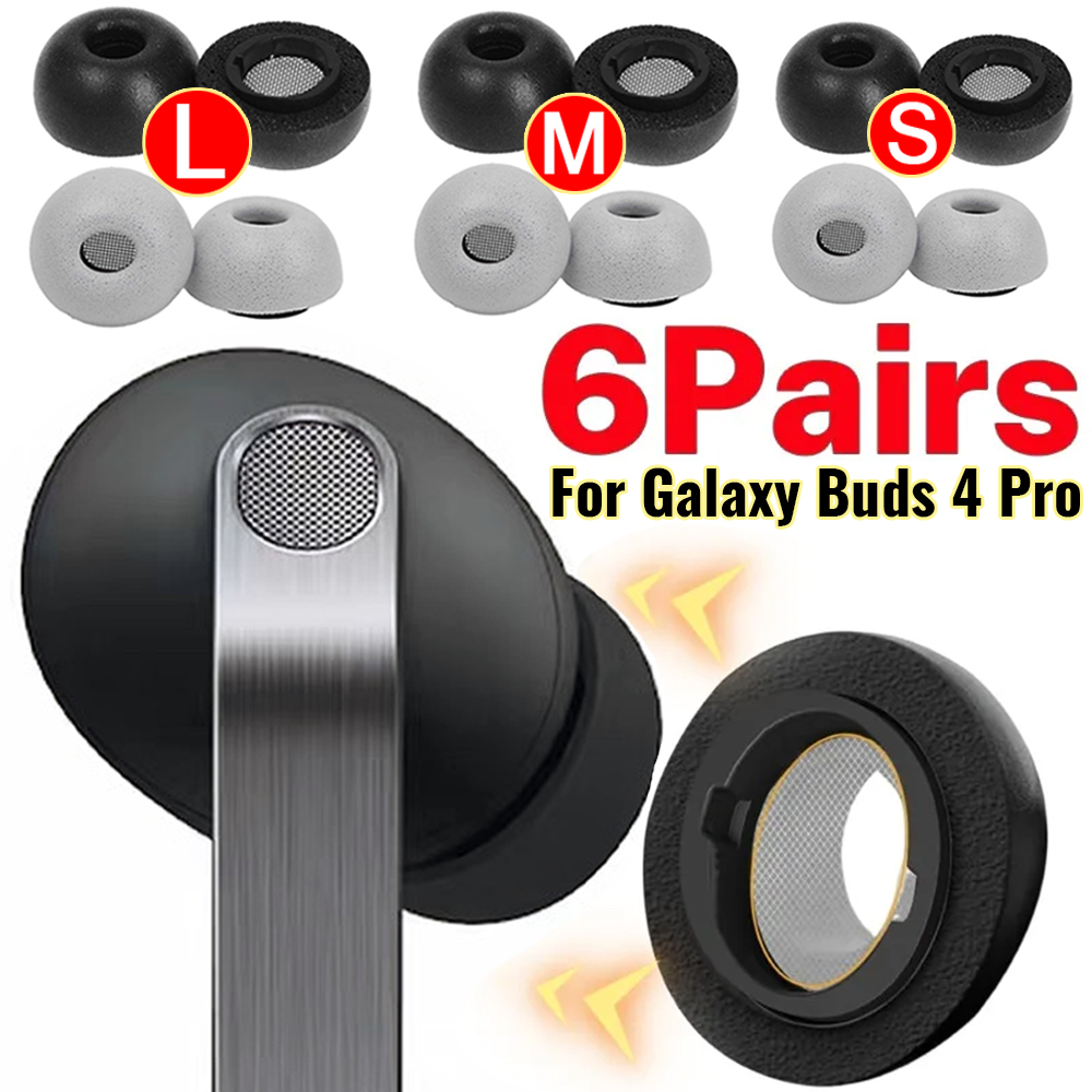 Earphone Foam Tip - Ponteiras de espuma viscoelástica para Samsung