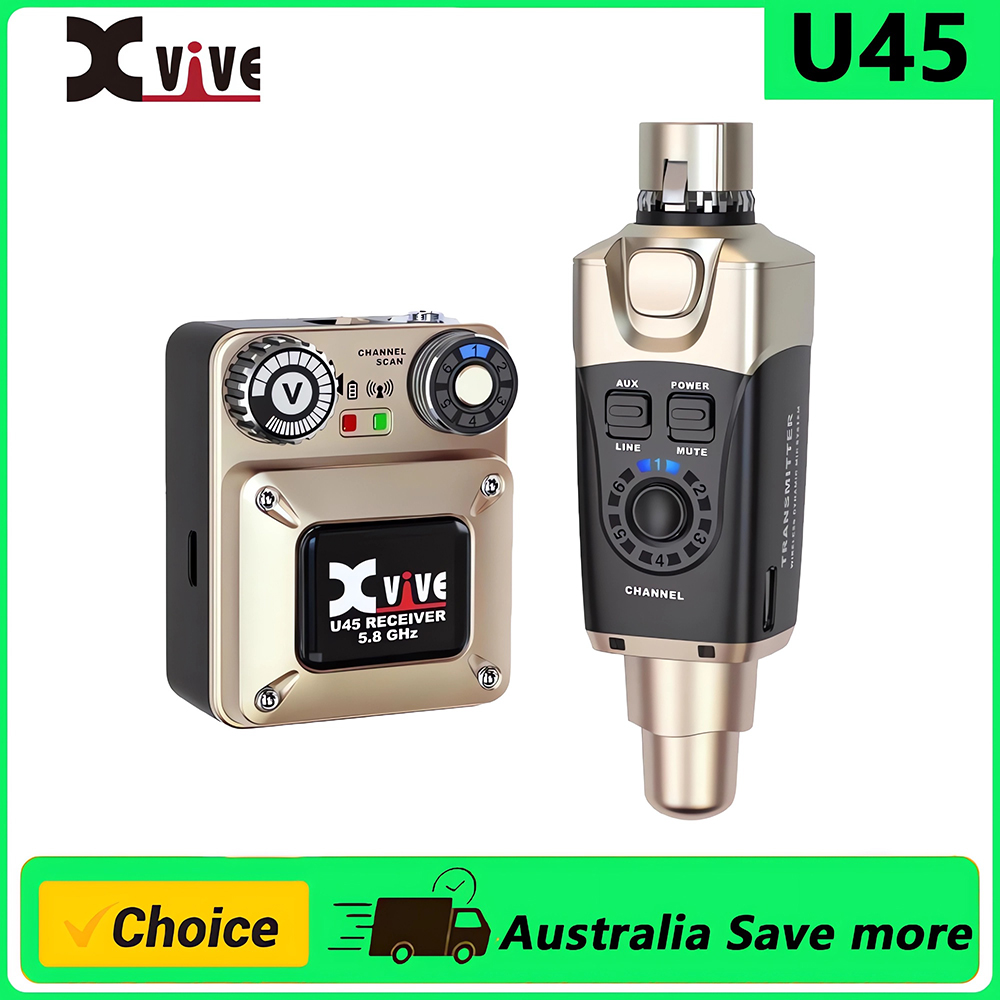 In Ear Monitor Iem - Xvive U45 Sistema de monitor intra-auricular