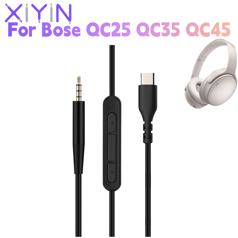 Wired Earphone Mic - Cabo de Áudio Substituto de 1,4
