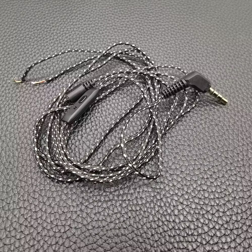 Wired Earphone Mic - Cabo de reparo de fone de