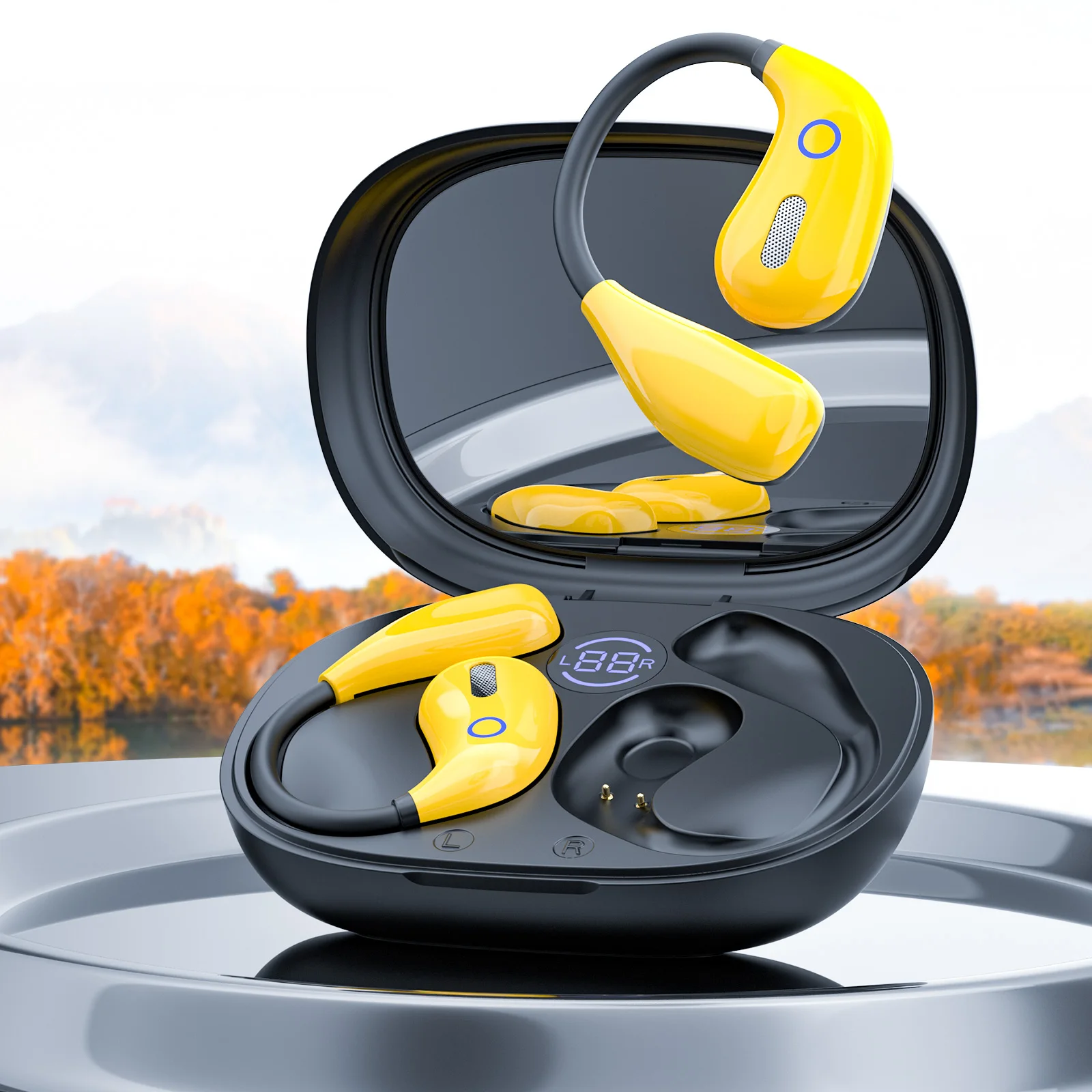 Sports Earphone Hook - Fones de ouvido bluetooth tws, sem