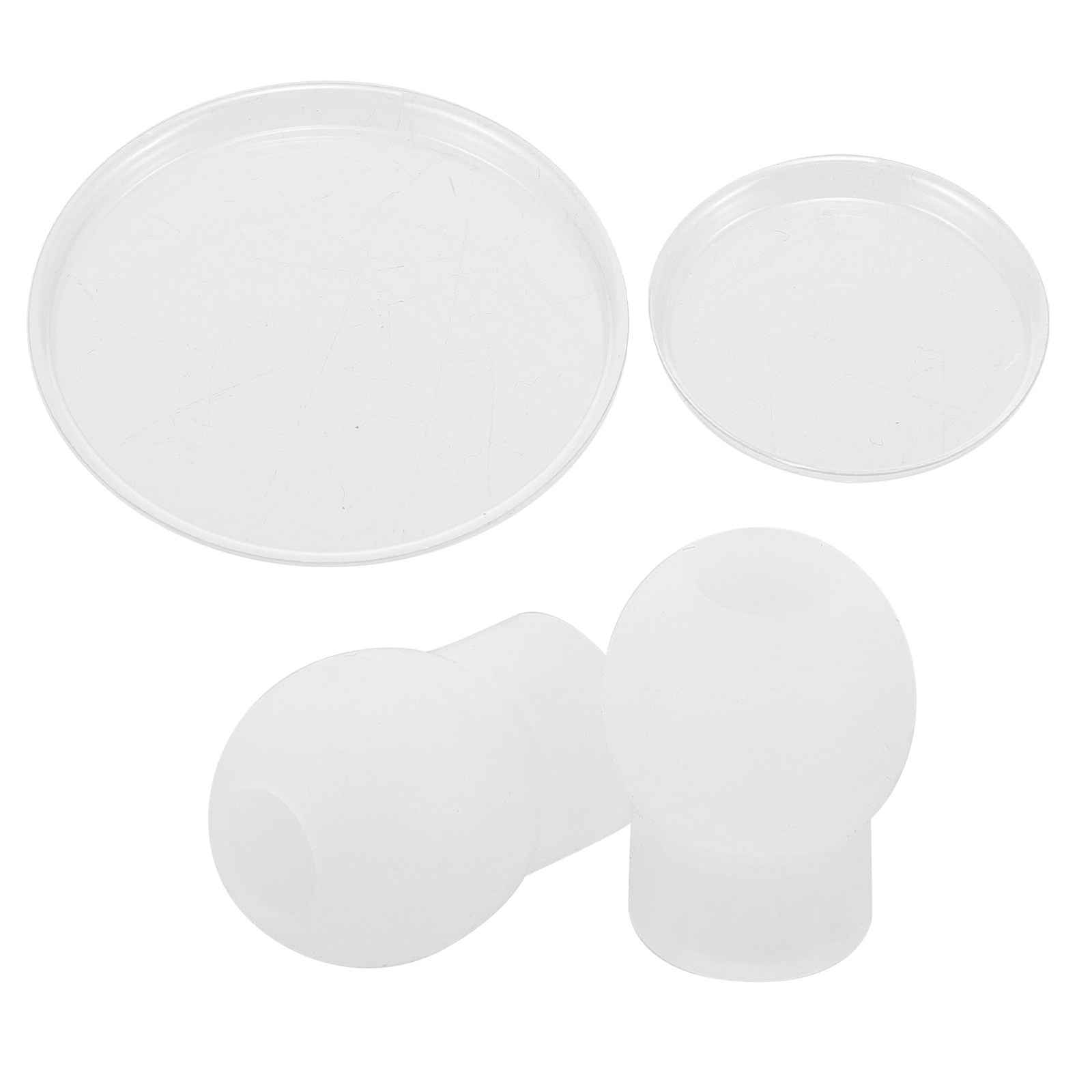 1 conjunto de fones de ouvido  - Silicone Ear Tip Replacement avaliação e preço