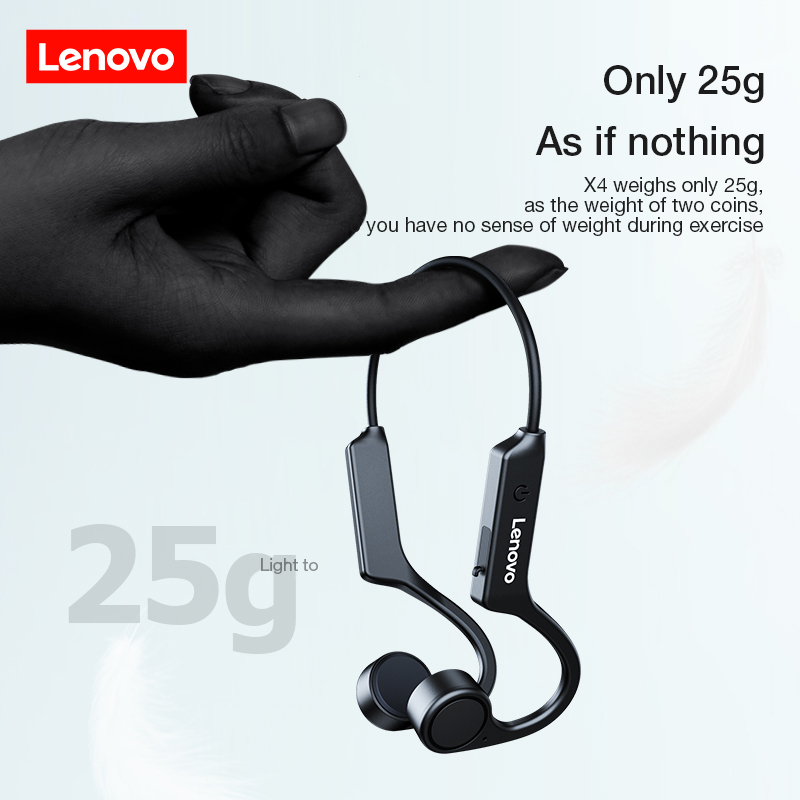 Lenovo x4 condução óssea fones - Sports Earphone Hook avaliação e preço