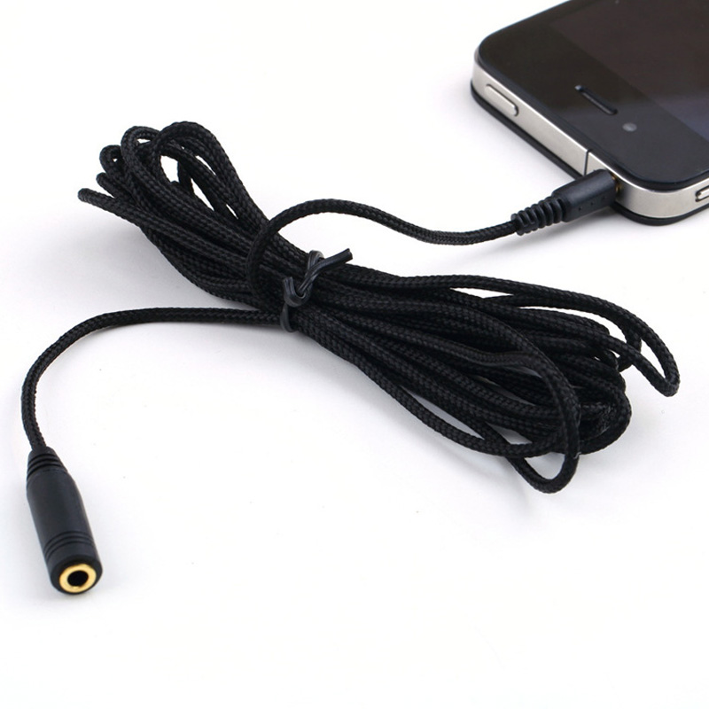 5m/3m/cabo de extensão de fone - Wired Earphone Mic avaliação e preço