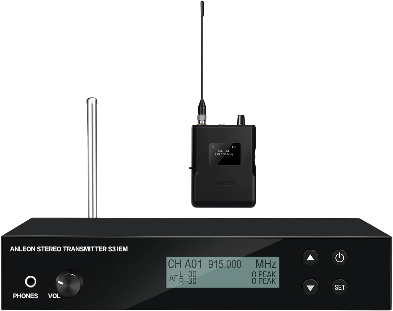ANLEON S3D Profissional UHF Es - In Ear Monitor Iem avaliação e preço