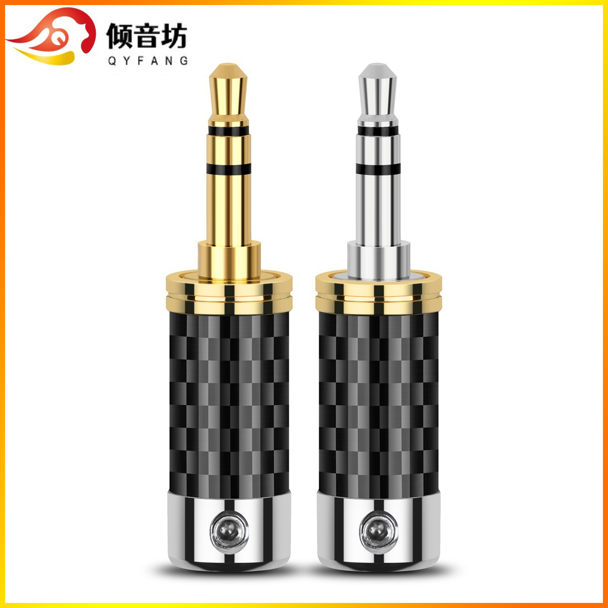 QYFANG-Adaptador De Auscultado - Audiophile Headphone Wired avaliação e preço