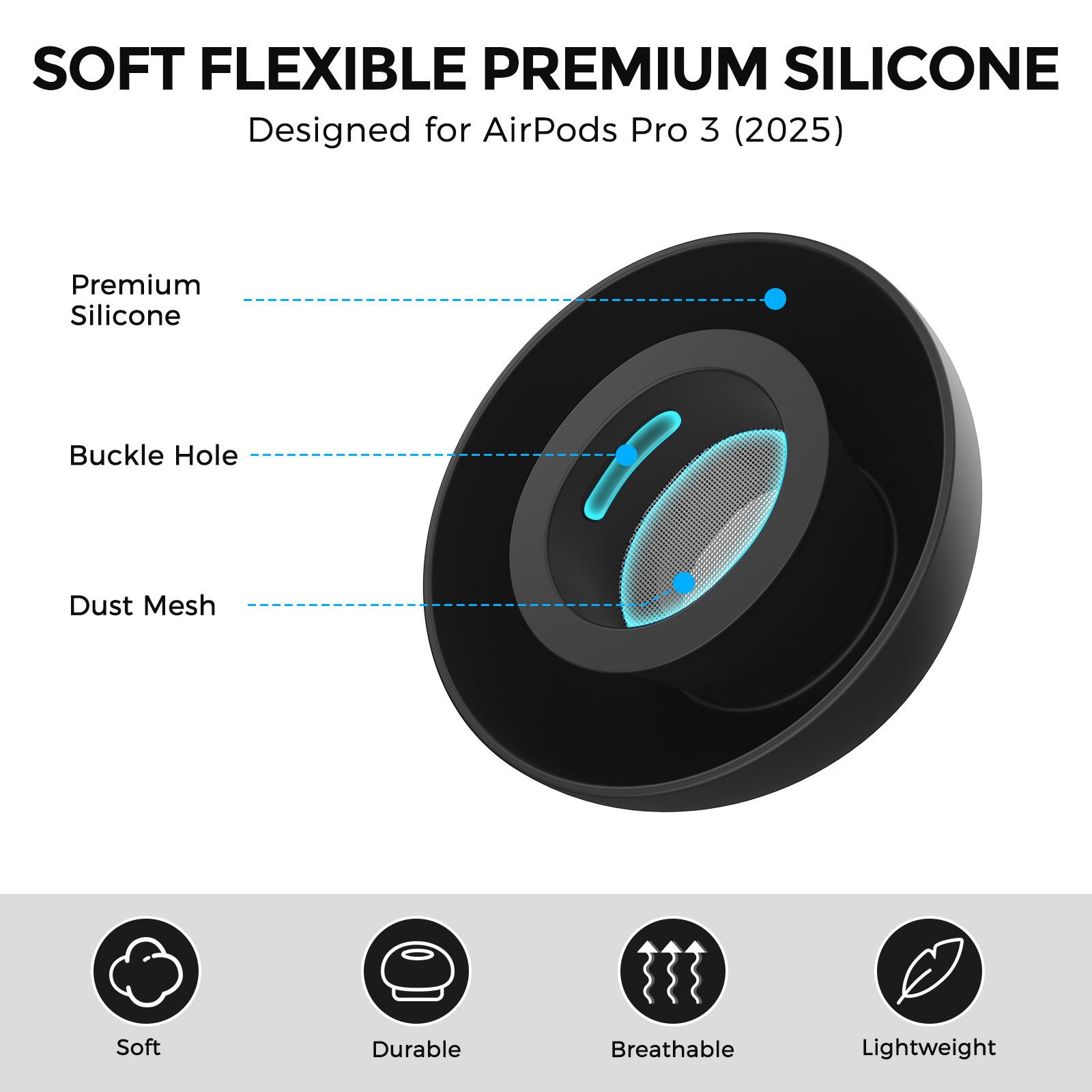 Para AirPods Pro 3: Kit XDcase - Silicone Ear Tip Replacement avaliação e preço