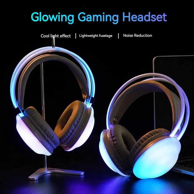 Gamer sem fio bluetooth fones  - Gaming Headset Rgb avaliação e preço