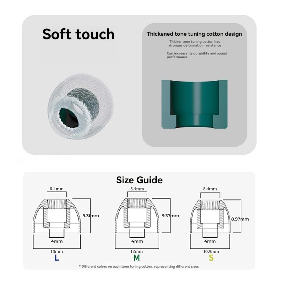[AAAE 2026] 3 Pares de Pontas  - Silicone Ear Tip Replacement avaliação e preço