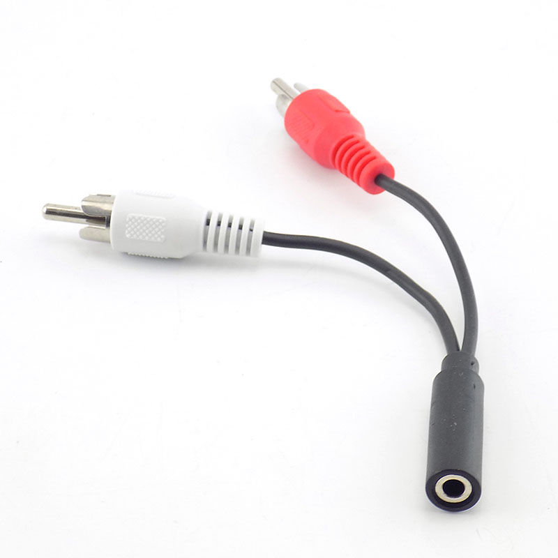 3.5mm rca fêmea jack estéreo p - Cable Extension 3.5 avaliação e preço