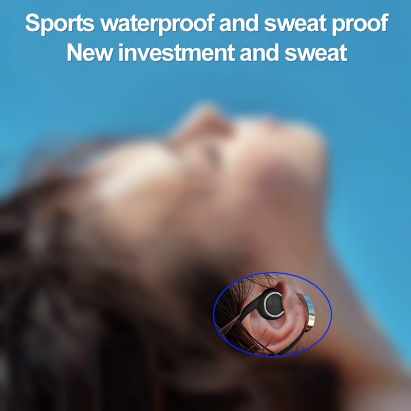 Orelha sem fio pendurado bluet - Bluetooth Headset On Ear avaliação e preço