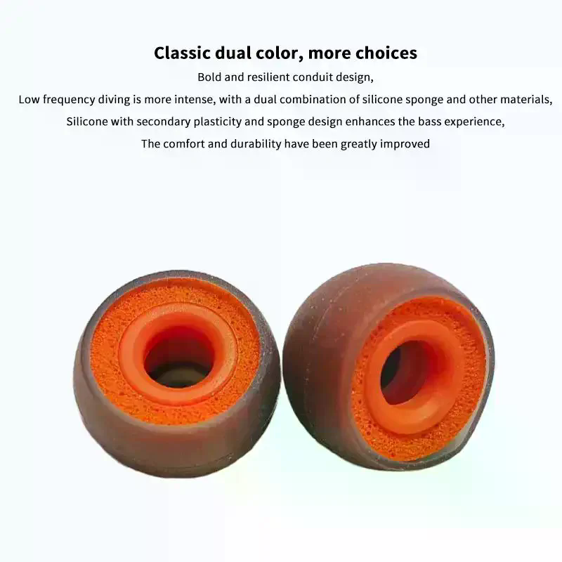 Um Par de Protetores de Silico - Earphone Foam Tip avaliação e preço