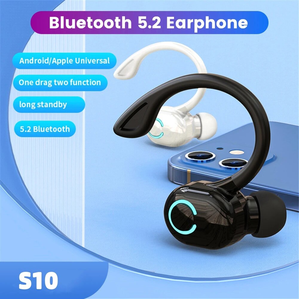 Bluetooth 5.2 fone de ouvido s - Bluetooth Headset On Ear avaliação e preço
