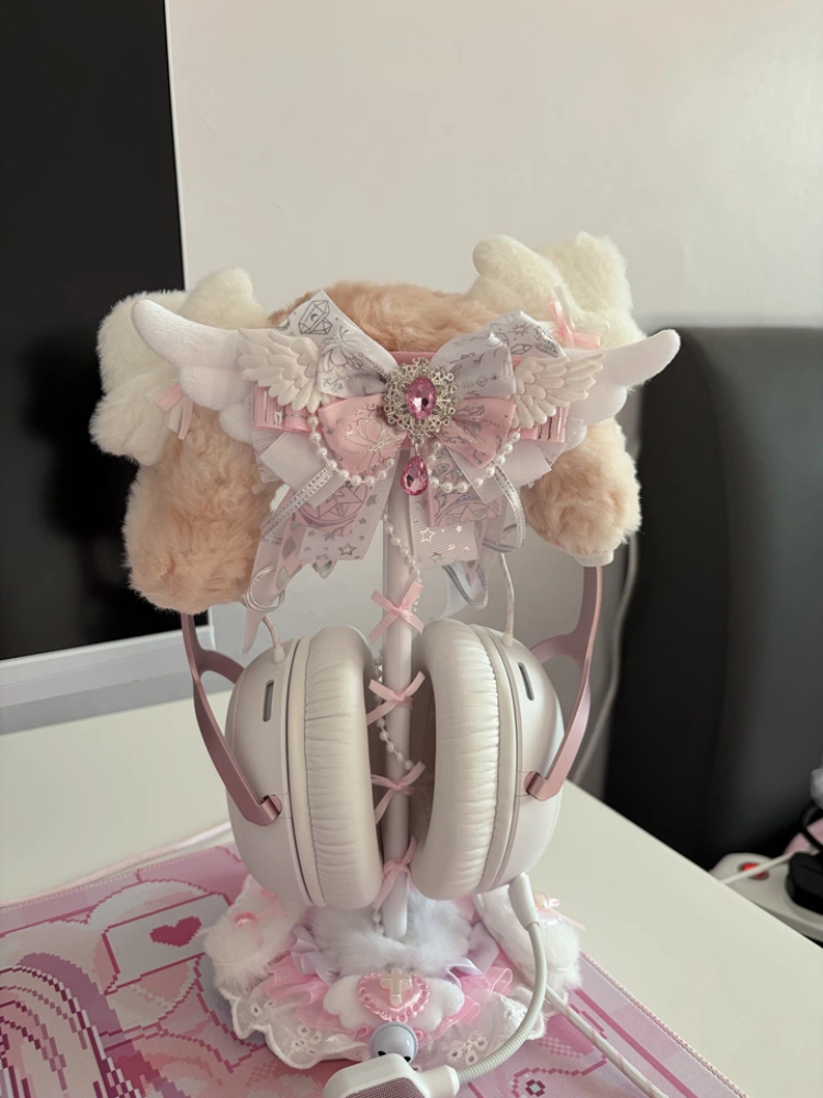 Suporte de Headphone de Renda  - Headphone Stand Desk avaliação e preço