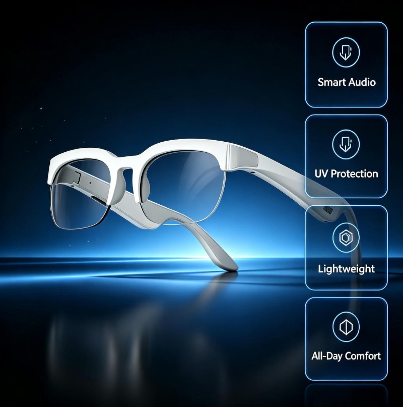 Óculos de Sol Tradutores de IA - Bluetooth Headset On Ear avaliação e preço